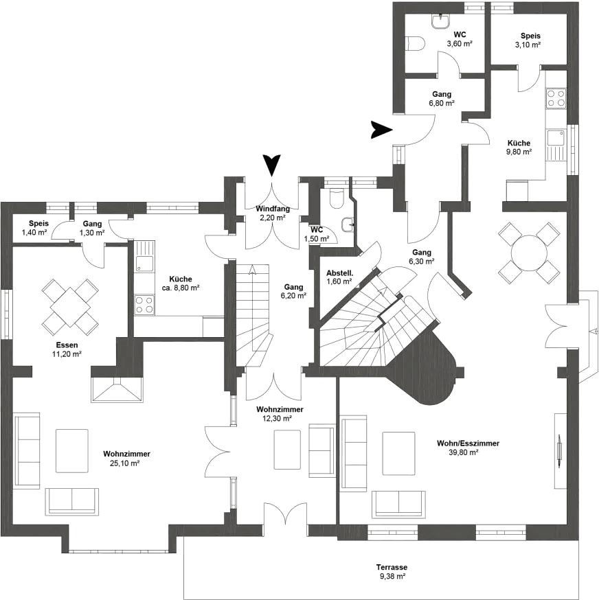 Grundriss Erdgeschoss